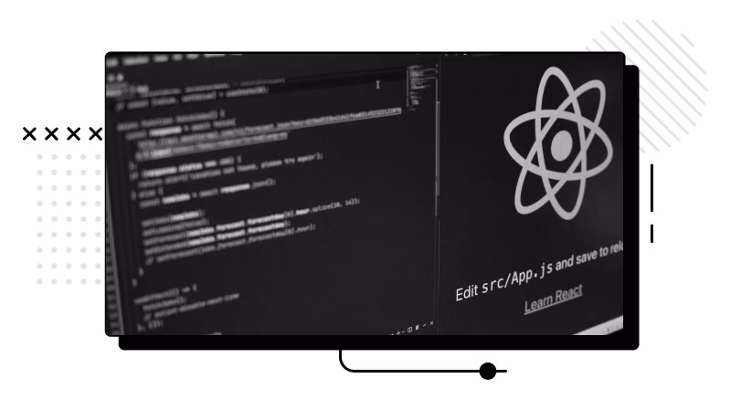 React code on screen - 10 React Code Snippets that Every Developer Needs