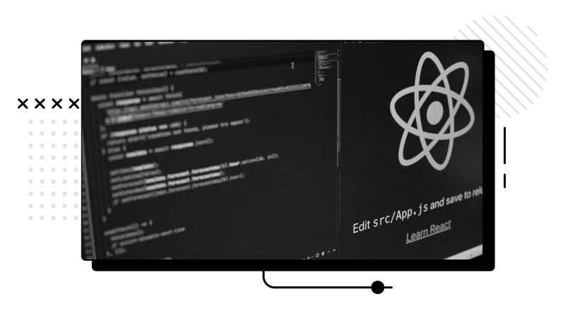 React logo on computer screen - 10 React Code Snippets that Every Developer Needs | by Pieces ...