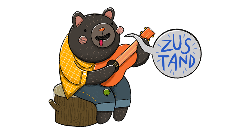 Zustand bear logo - Zustand. React state management set up in a few minutes | TSH.io