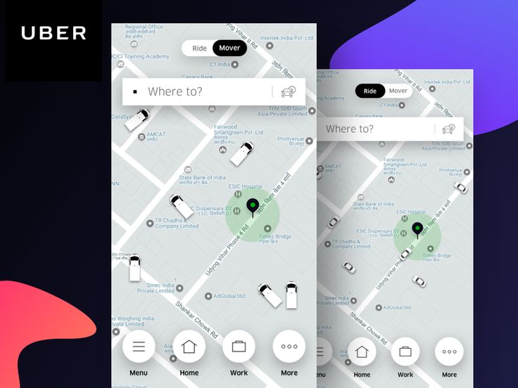 ride sharing app map - Uber New Feature