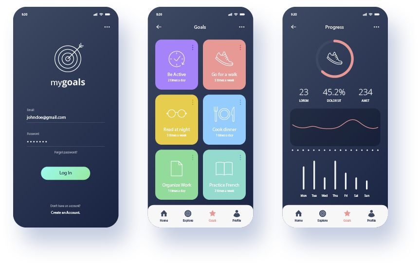 mobile app navigation UI - Mobile App Navigation: Patterns, Menu Design and Examples