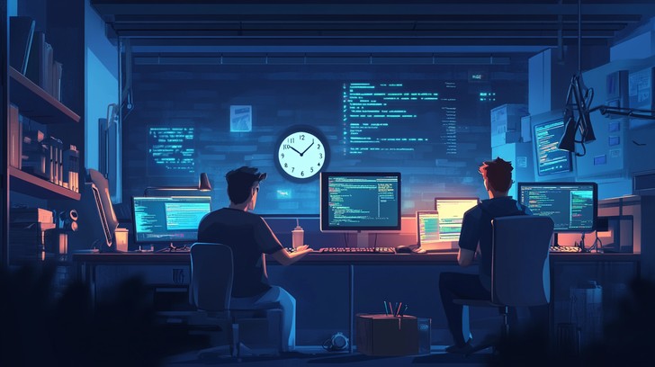 programmer coding late night - Free Late night coding Image - Technology, Programmer, Coding ...